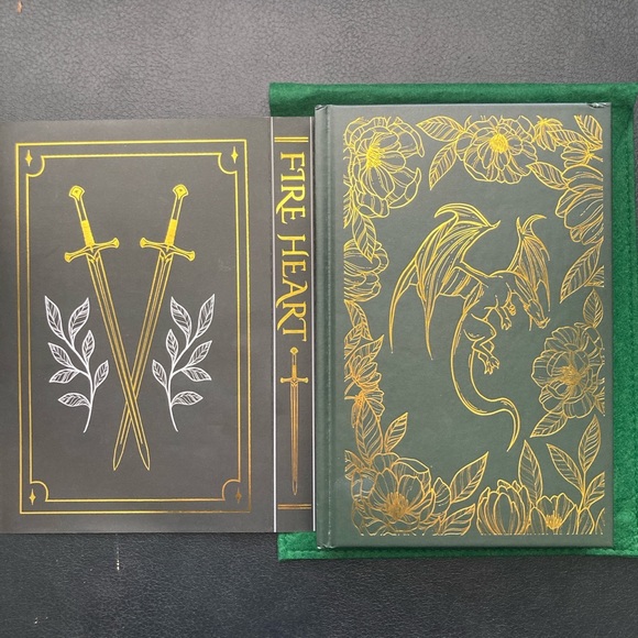 Bookish Box Fire Heart by Emma Hamm - Picture 3 of 3